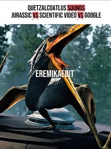 Quetzalcoatlus REAL sound 😬| Jurassic World. #jurassicworld #dinosaur