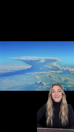 Clouds look soft… but they’re not ☁️✈️ Turbulence, icing, hail, and lightning live inside. That’s why pilots avoid them when possible. #aviationtok #pilotlife #flyingfacts #planespotting #fyp