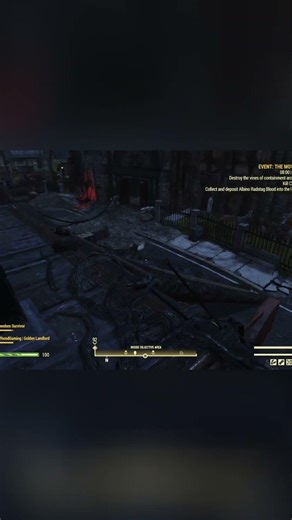 Fallout 76: Nuke Drop & Mothman Event Chaos! #shorts