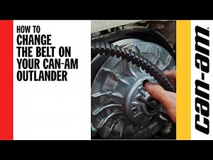 How to Change your Drive Belt on a Outlander