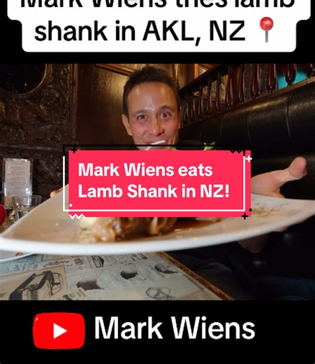 Mark Wiens Tries Lamb Shank in Auckland, New Zealand