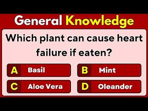40 Tricky General Knowledge Questions | Test Your Brain | GK Quiz for Smart Minds