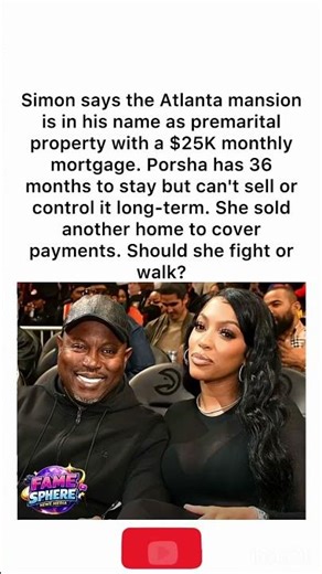 Should Porsha Fight or Walk?! 😱 The $25K Mansion Dilemma #PorshaWilliams #SimonGuobadia #rhoa