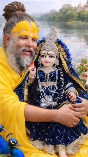 prabhu ke gale lg jao#hamarisanskriti #love #shortsvideo#premanandjimaharaj #song