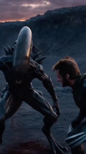 Finally! The matchup we've been waiting for years: Wolverine vs Xenomorph!💀#Wolverine #Xenomorph