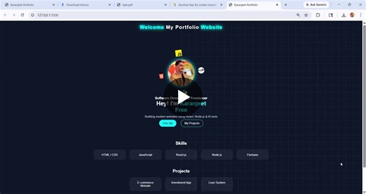 #elevatelabs #elevatelabs #webdevelopment #frontenddeveloper #html #css #javascript #githubpages #internship #portfolio | Karan jeet