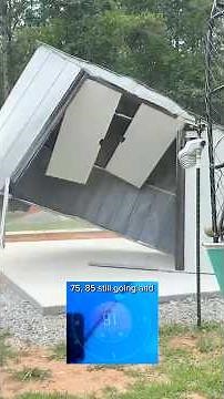 Can a $300 Metal Shed Survive a Hurricane? (Wind Test!)