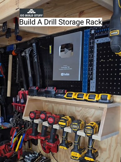 Build a DIY Drill Storage Shelf for Organized Tools