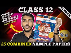 Oswaal 25 Combined Sample Papers for Class 12 Science | Ultimate Review for CBSE 2025 Boards