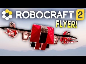 Building My First Flying Vehicle in Robocraft 2!