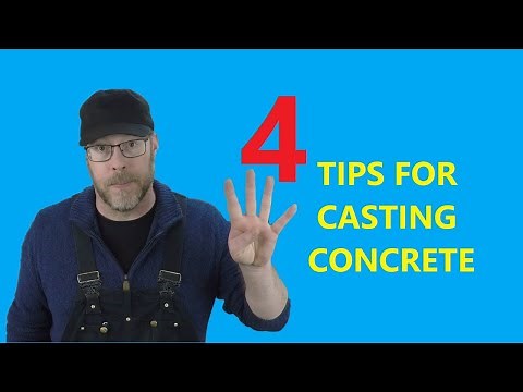 4 Tips For Concrete Casting Success