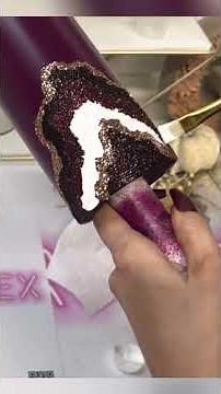 3 GLITTER GEODE MATTE FINISH Tumbler Tutorial #artistryepoxy #bestepoxy #tumblermaker