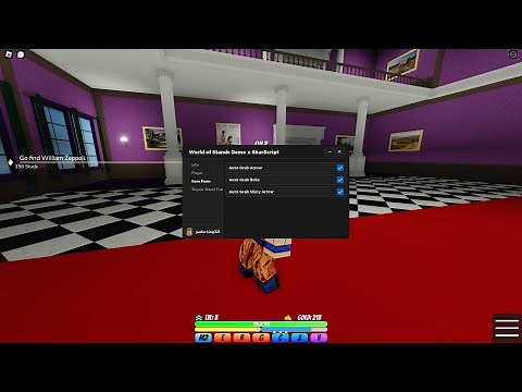 World of Stands Script - Pastebin 2023 | Working AutoFarm + Kill Aura + Item Farm