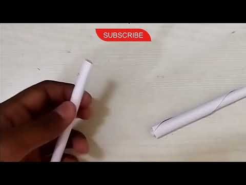 How to make blending stick with paper