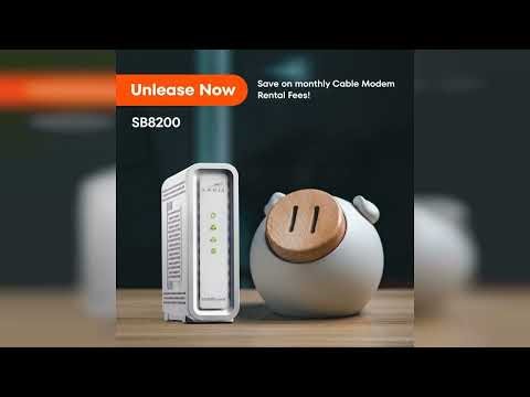 Review: ARRIS SURFboard SB8200 DOCSIS 3.1 Multi‑Gig Cable Modem | 2 -1Gbps Ethernet Ports | Wo...