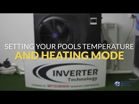 Setting Pool Temperature