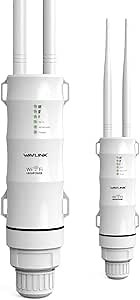 Wavlink Outdoor Weatherproof CPE/Access Point/Repeater/Router/WISP 2.4GHz 150Mbps + 5GHz 433Mbps Dual-Polarized 28dBm Omnidirectional Antenna