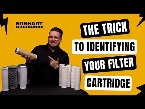 The Trick to Identifying Your Water Filter Cartridge