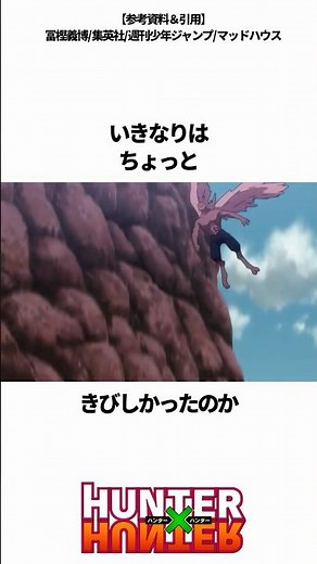 【HUNTER×HUNTER】プフの羽に憧れがんばって練習し立派な翼ではばたくユピー#ハンターハンター #hunterxhunter #アニメ #雑学