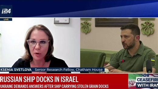 Why did a Russian vessel carrying alleged 'stolen' grain dock at an Israeli port in Haifa? | Haystack News