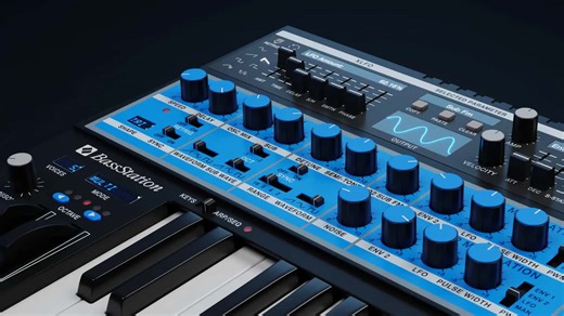 Gforce   Novation Bass Station Plugin Demo