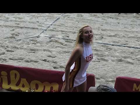 The Spirit of Troy and the USC Song Girls Perform "Tusk" at the BVB Kick Off