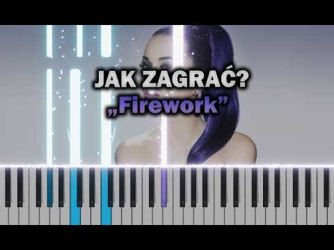 Katy Perry - Firework 🎹 Piano Tutorial | Nuty | 🔥 ŁATWE 🔥