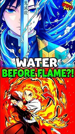 Why Water Breathing Came First (Not Flame!) | Demon Slayer Explained #demonslayer #shorts