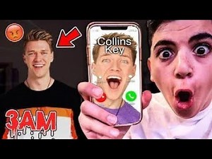 DO NOT CALL COLLINS KEY AT 3AM!! **OMG HE BROKE INTO MY HOUSE!**