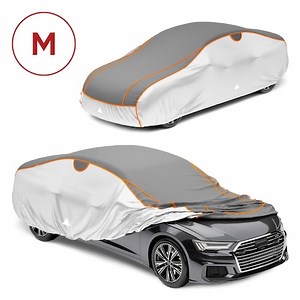 Prelata auto antigrindina, Perma Protect, 4250 x 1620 x 1170 mm (L x l x h) Walser, grosime 5 mm, gri, marimea M - eMAG.ro