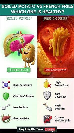Potato: Fuel or Clogging? 🥔✨