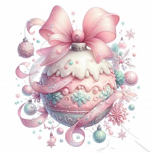 Christmas Ornaments Clipart, Ornament Christmas ,high Resolution- Set of 36 Transparent - Etsy