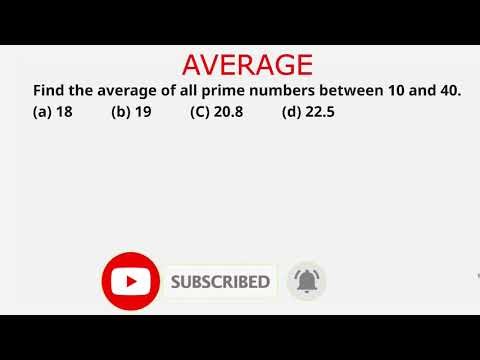 Problems on Average | Question 2