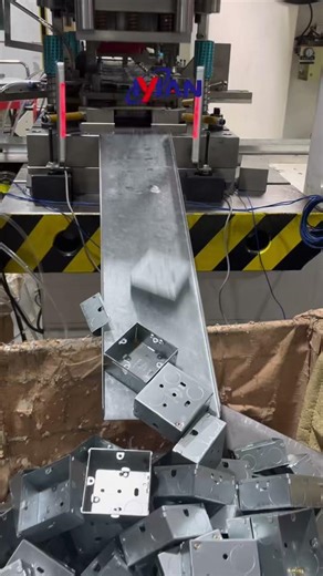 Metal box modular box stamping mold maker #moldingdesign