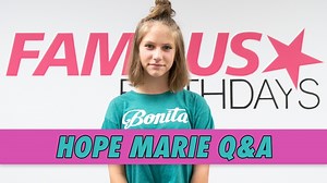 Hope Marie Q&A