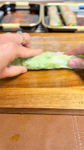 62K views · 660 reactions | Easy Shrimp Salad Rolls #ricepaper #springrolls | Mama Sweet and Spice | Facebook