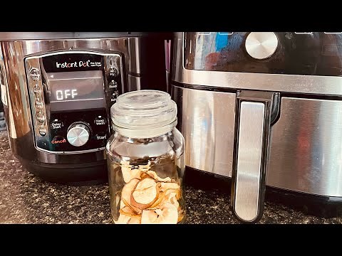 Dehydrating Apple. Instant pot pro crisp vs instant pot vortex plus