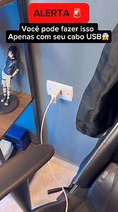 Você consegue fazer isso apenas com seu cabo USB!😱 #dicas #SmartTV #tv #celular #utilidades #tecnologia | Dicas do Kleber
