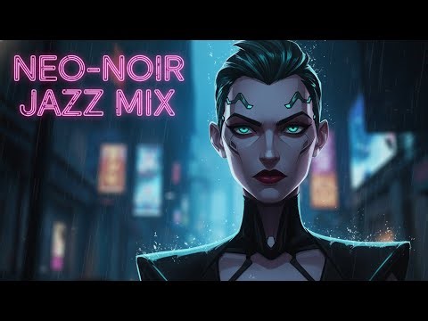 Cipher's Protocol: 1 HOUR Electro Jazz Mix for Deep Focus, Study & Neo-Noir Work | Instrumental