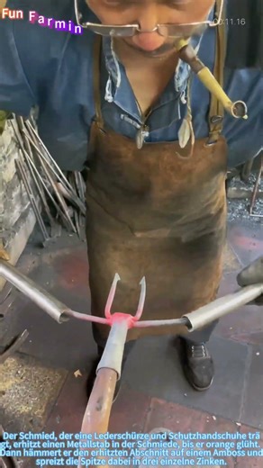 Der Dreizackschmied: Wie man Zinken aus Feuer schmiedet
