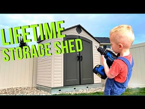 Lifetime shed review, 8’x5’ shed build