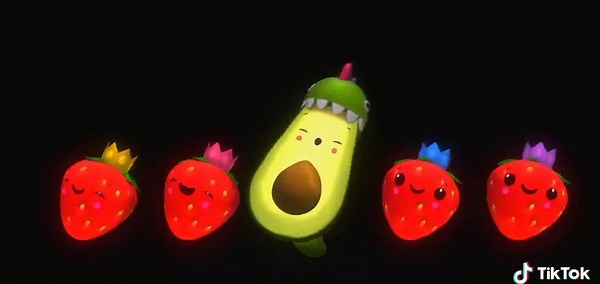 Dancing Fruits: Energetic Sensory Delight