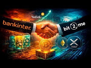 💥📈 Bitcoin se dispara y VanEck lanza la bomba: “2,9 millones por BTC. Bankinter entra en Bit2Me