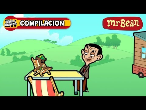 Mr. Bean and Teddy Go Camping | Mr. Bean | ZeeKay Cartoons Spanish
