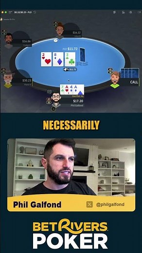 Navigating ACES in a 3-bet Pot (Small Stakes PLO Cash Game)