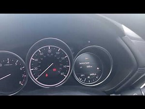 Mazda Service Light is on and the car is not due a service