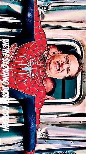 Spider-Man Stopped a Speeding Train 😱🔥 | Peter Parker’s Most Epic Save #shorts##spiderman2