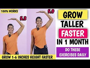 Grow Taller Fast In 1 Month | Boost Height With These Effective stretching Exercises | #growtaller