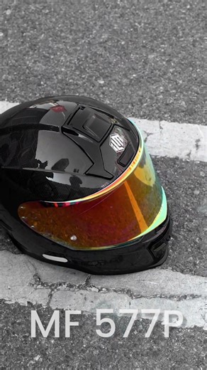 Aerodynamic ILM Full Face Helmet MF577P with Vortex Generators for Reduced Wind Noise. Link in bio!