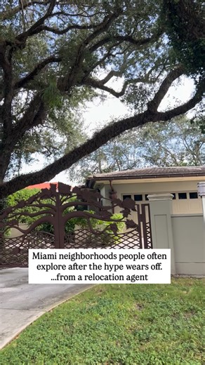 Jamey Prezzi & Ognjen Prezzi | Miami Real Estate Agents on Instagram: "Some areas do not show up first online. But once people start paying attention to their daily routine, priorities shift. Commute, pace, space, and how life actually feels start to matter more. As part of that process, people often expand their search and explore different parts of Miami-Dade, each offering a different rhythm and layout. A few examples people sometimes find out about that may not be on that initial "popular" r